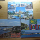 Åland, 3 eril postikorttia, joissa on laivoja - pikkukuva 1