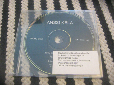 Anssi Kela - Laulu petetyille (promo cds)