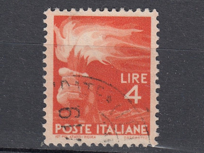 Italia 1946 Mi 693A Flaming Torch