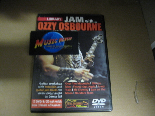 OZZY OSBOURNE - JAM WITH OZZY OSBOURNE 2DVD+CD UUSI