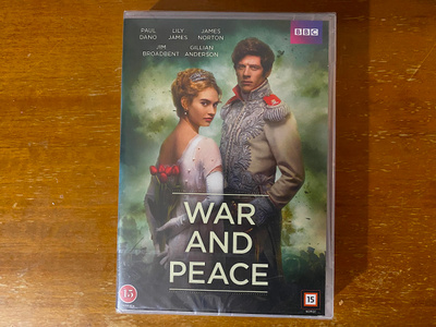 War and Peace BBC Mini-sarja DVD