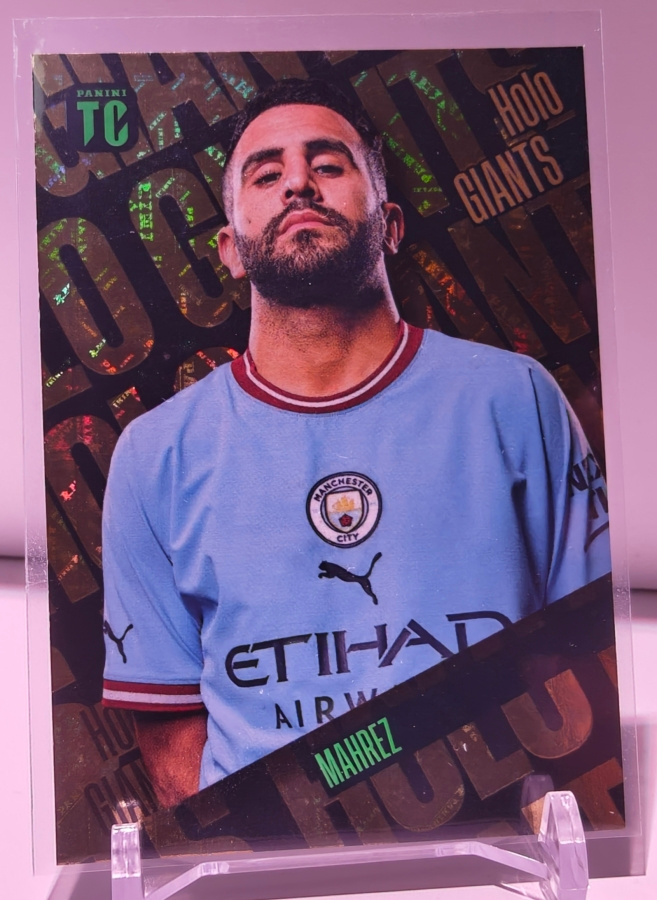 Riyad Mahrez - Holo Giants - Panini Top Class - Man City