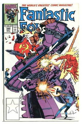 Fantastic Four #344  (Marvel, September 1990)