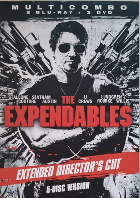 THE EXPENDABLES MULTICOMBO 2 BLU-RAY + 3 DVD