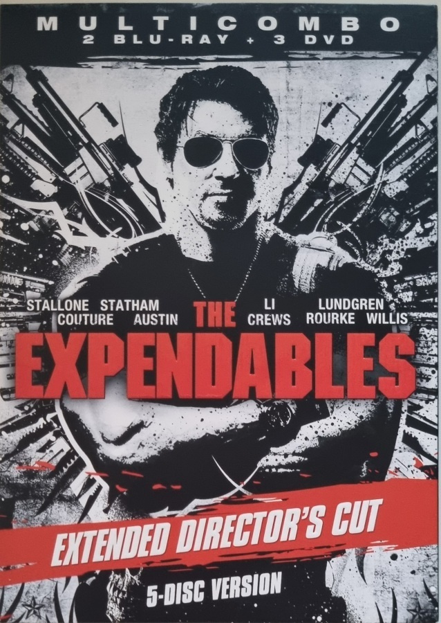 THE EXPENDABLES MULTICOMBO 2 BLU-RAY + 3 DVD
