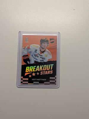 Blueline26-27 breakout stars holofoil Veeti Miettinen KooKoo