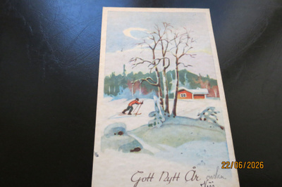 U. MAASIO 1947 KULKENUT KORTTI