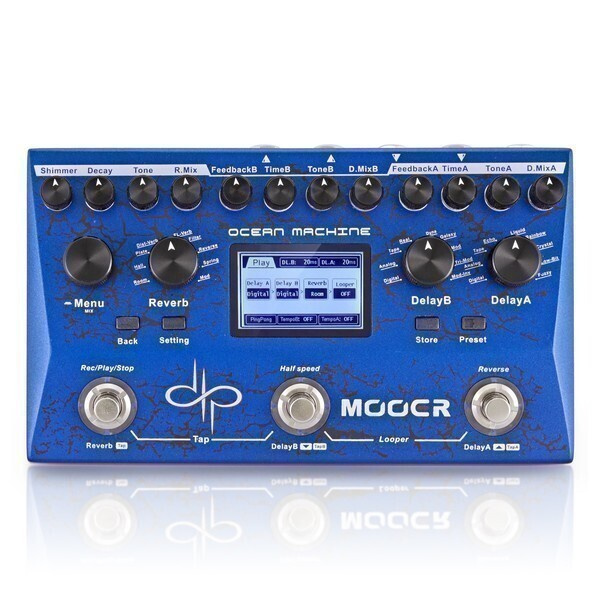 Myydään mooer oceanmachine delay pedal