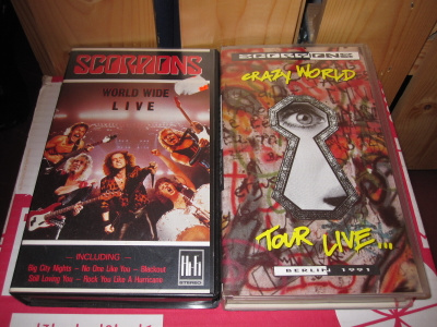 Scorpions - World Wide Live ja Scorpions- Crazy World Tour