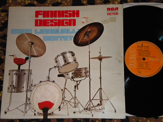 Esko Linnavalli Sextet – Finnish Design - LP 1973 EX-