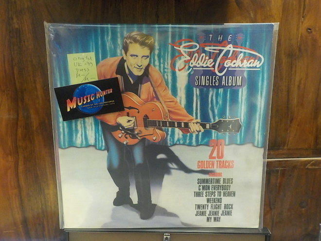 EDDIE COCHRAN - SINGLES ALBUM M-/M- LP