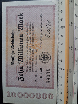 Saksa 10 milj 1923