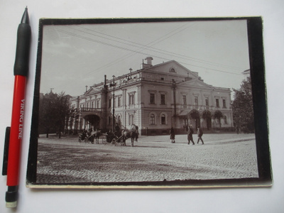Helsinki Aleksanterin teatteri 17x13cm n 1900