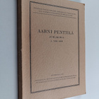 Aarni Penttilä - juhlakirja, 5. VIII. 1959 - pikkukuva 1