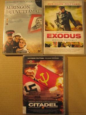 AURINGON POLTTAMA TRILOGIA ( Nikita Mikhalkov elokuvat )