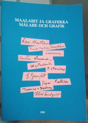 Maalarit ja grafiikka - Målare och grafik 1983. 40 s.