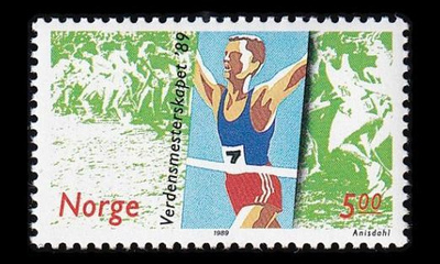 Norja 1014 ** Maastojuoksun MM-kisat (1989)