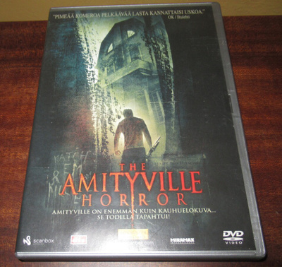 Amityville Horror kauhu dvd