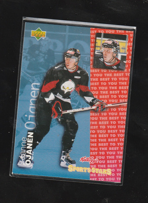 Janne Ojanen 1997 UD Kellogg's Sports Stars (Finland)