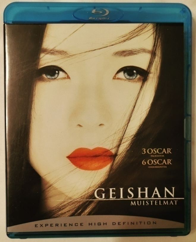 Geishan Muistelmat BluRay