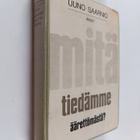 Uuno Saarnio : Mitä tiedämme äärettömästä? - pikkukuva 1