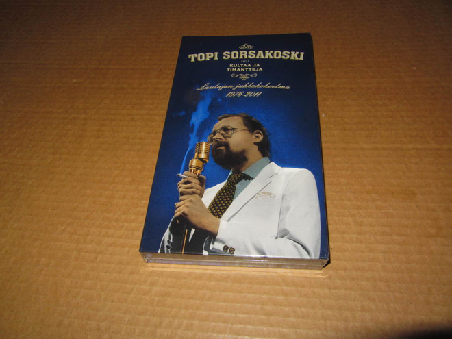 Topi Sorsakoski  6-CD:n KANSIO: Kultaa Ja Timantteja v.2012
