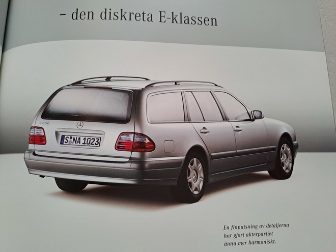 Mercedes-Benz E-sarja farmari -esite, 1999