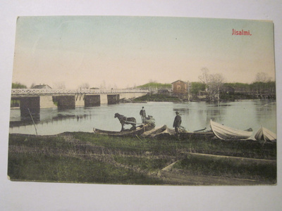 VANHA Postikortti Iisalmi 1913