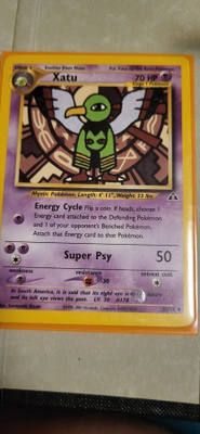 Xatu #52 Pokemon Neo Discovery card