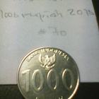 Indonesia 1000 rupiah 2010, km#70 - pikkukuva 1