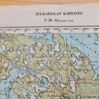 VANHA Armeijan Kartta Itä-Karjala 1941 - pikkukuva 2