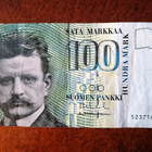 100 markan seteli 1986 - pikkukuva 1