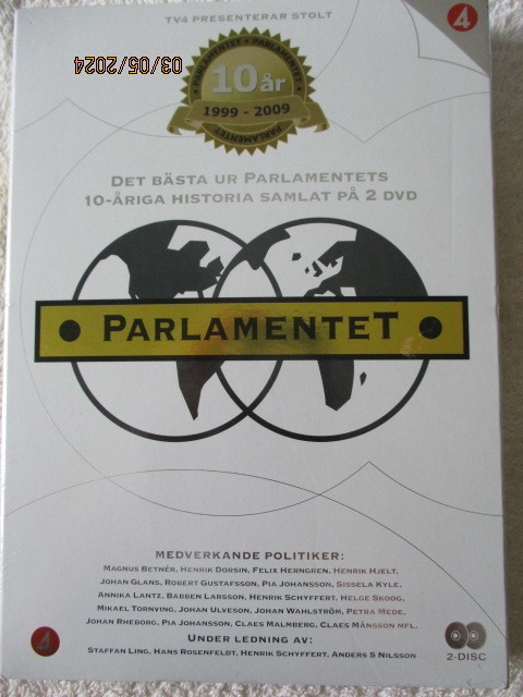 PARLAMENTET FIRAR 10-ÅRSJUBILEUM (2 x DVD)