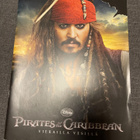 Pirates of the Caribbean -kirja + 2 jättijulistetta (UUSI - pikkukuva 1