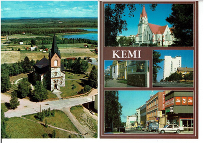 Kirkkokortit, Juva ja Kemi