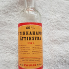 PAULIG H:ki. 60 % ETIKKAHAPPO 1/16 l. Lasipullo - pikkukuva 1