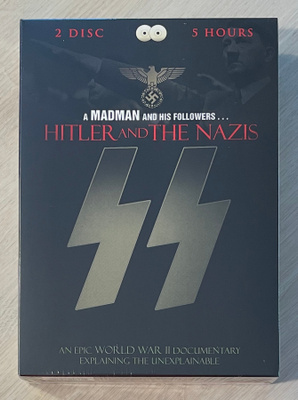 Hitler ja natsit (2DVD) sotadokumentti (UUSI)