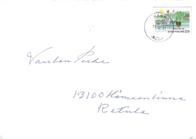 HAUHO 11.12.91 LEIMA KUORI IISALMI 100 V. MERKILLÄ