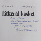 Olavi Suorsa : Kitkerät kasket (signeerattu, tekijän omiste) - pikkukuva 3