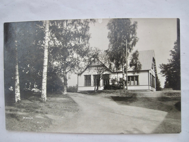 VANHA Postikortti Virolahti Harju 1920-l