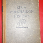 Yrjö A. Jäntti : Kirjapainotaidon historia  1940 1.p. - pikkukuva 2