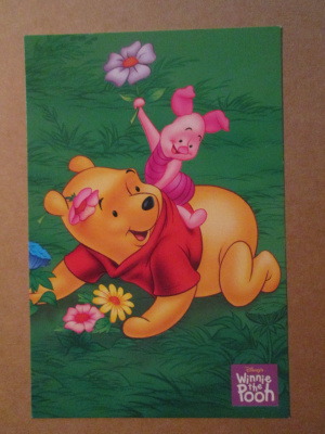 KULKEMATON NALLE PUH NASU PANINI FRIENCHIP COLLCTOR CARDS 34