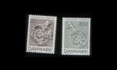 Tanska 688-9 ** Viikinkiajan taidetta (1979)