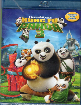 Kung Fu Panda 3 (69 242) k -FI- BLU-RAY nordic, 2016