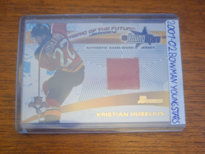 2001-02 Bowman YoungStars -Fabric of the Future Jersey