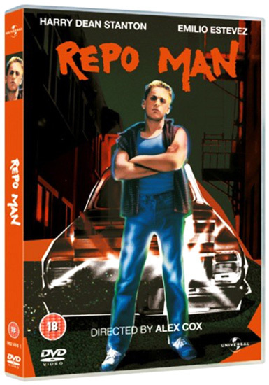Repo Man 1984 Alex Cox punk scifi toiminta kulttileffa SUOMI