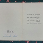 kukkia, taittokortti, kulkenut 1948 - pikkukuva 3