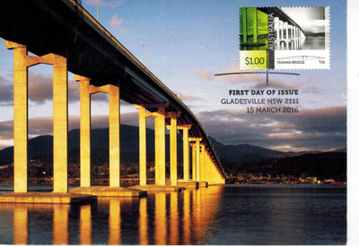 Postikortti Tasman Bridge