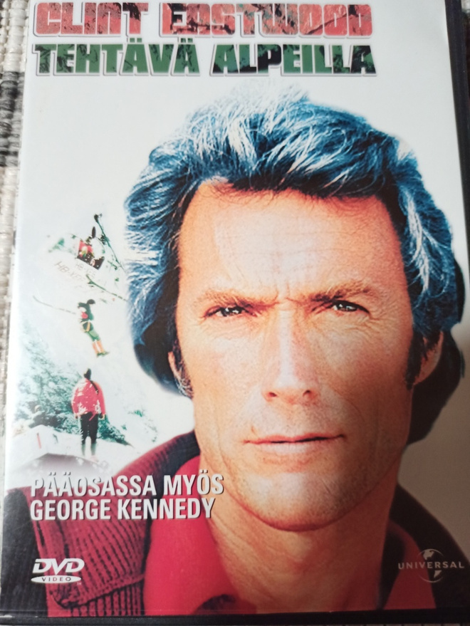 Tehtävä Alpeilla - Clint Eastwood - DVD