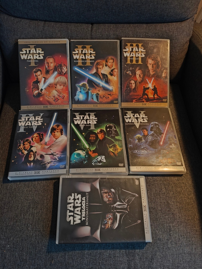 Star Wars 1-6 + Bonus